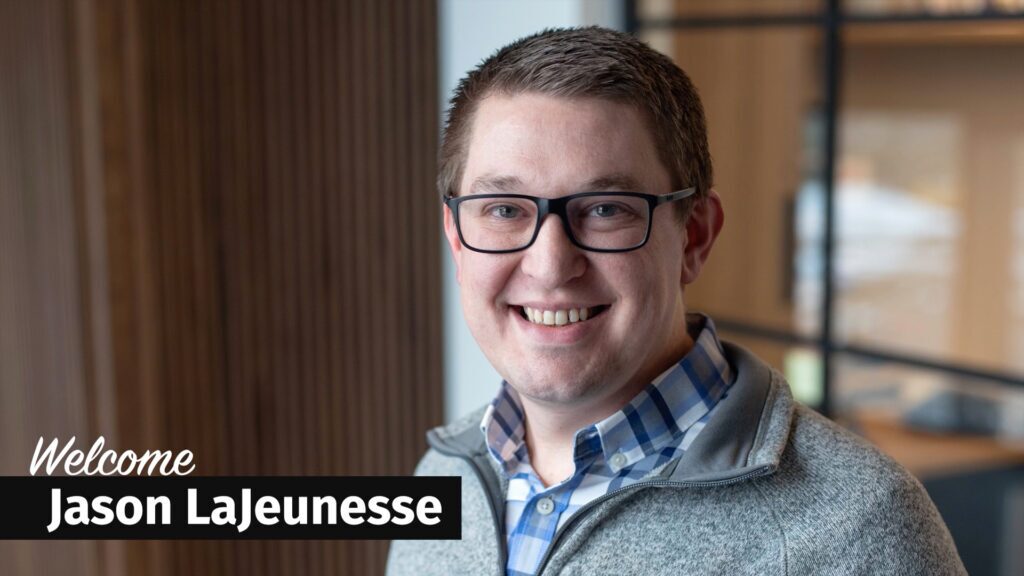Welcome Jason LaJeunesse