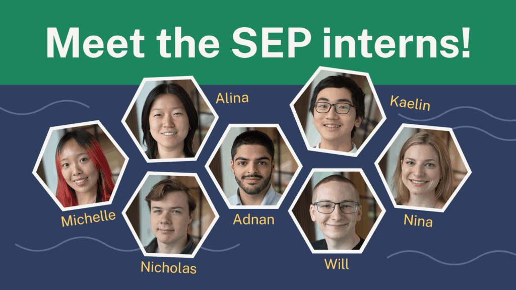 collage graphic of SEP 2025 software engineering interns